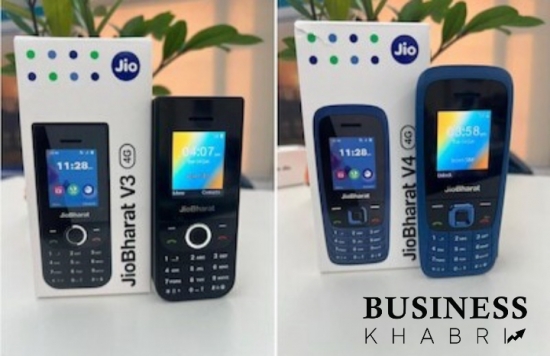 JioBharat V3 and V4 4G Mobile Launched in India